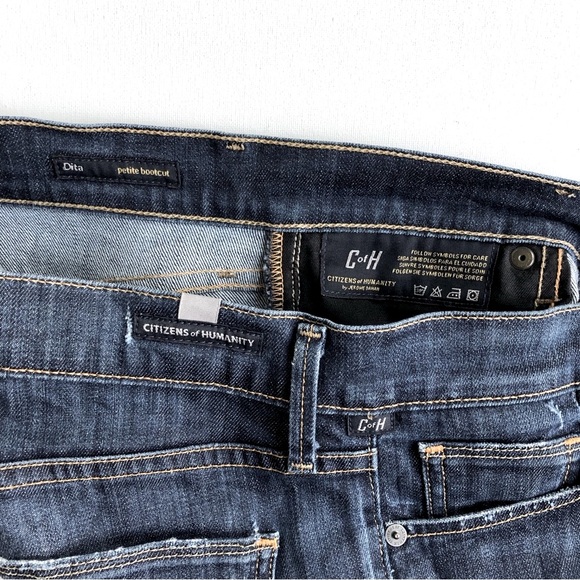 COH Citizens of Humanity Dita Petite BootCut Jeans Size 27 Anthropologie - Picture 9 of 10